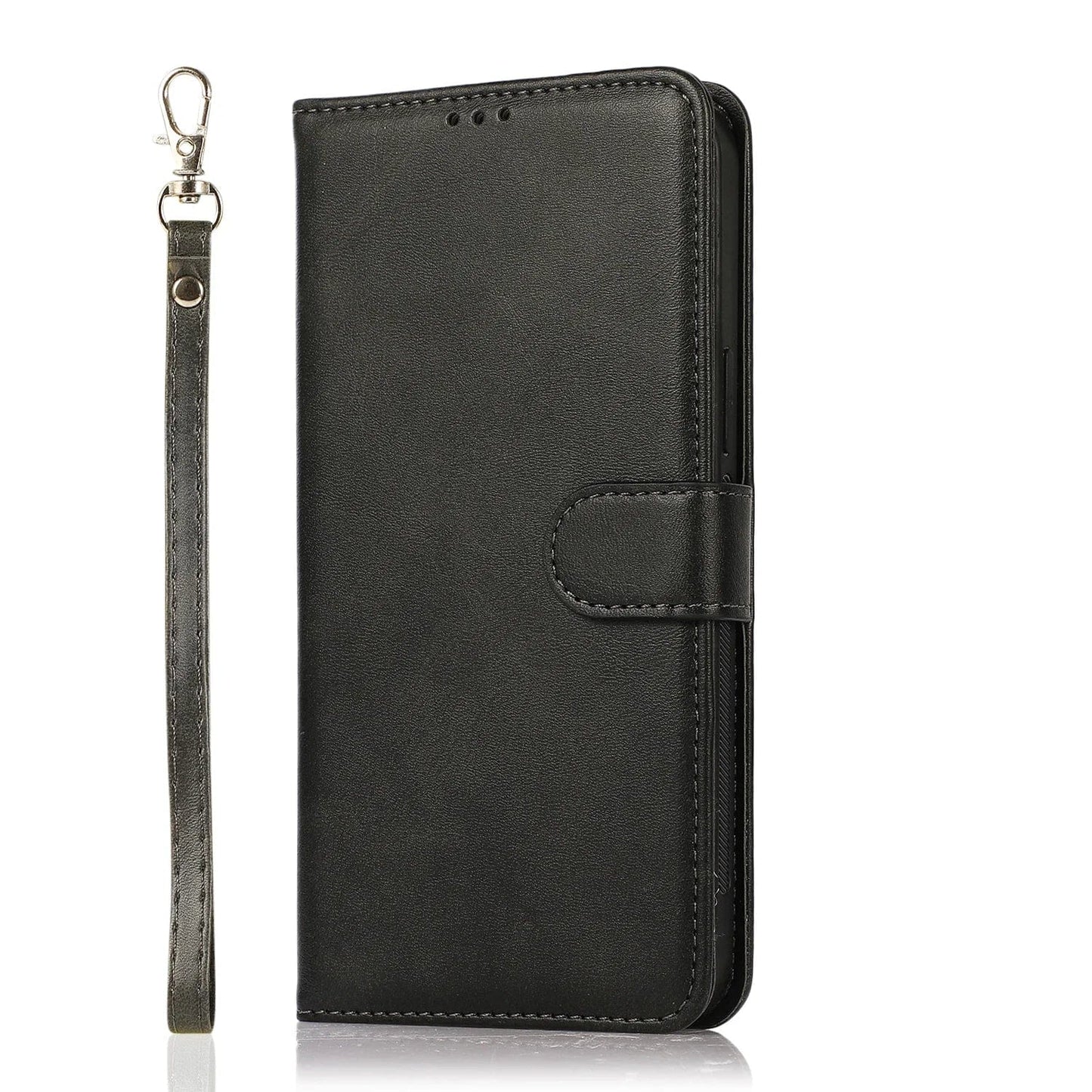 Frendorf | 2-in-1-iPhone-Brieftaschenhülle | Abnehmbarer magnetischer Kartenhalter aus Leder