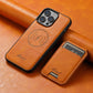 Frendorf | 2 In 1 Magnetische Abnehmbare iPhone 16 Leder Geldbörse Tasche