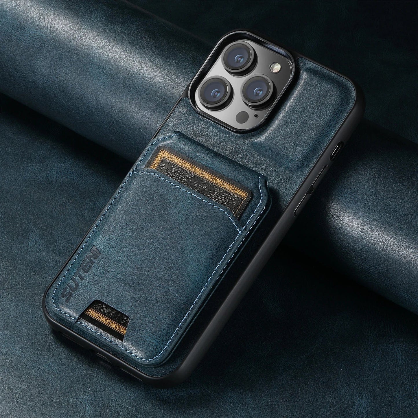 Frendorf | 2 In 1 Magnetisch Abnehmbares iPhone Leder Geldbeutel Hülle