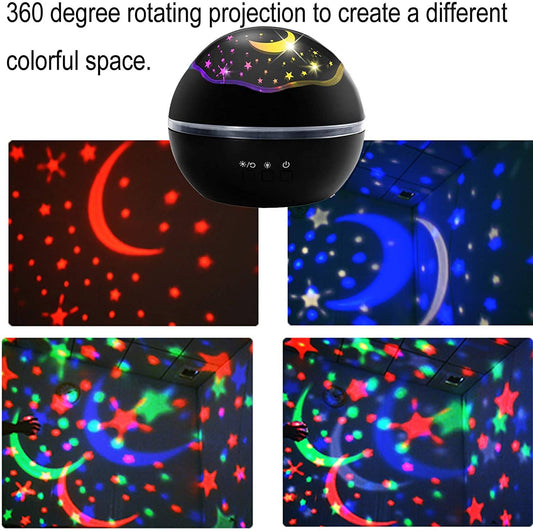Frendorf | 2-in-1 Ocean Star Nachtlicht Projektorlampe 360 Grad Rotierend
