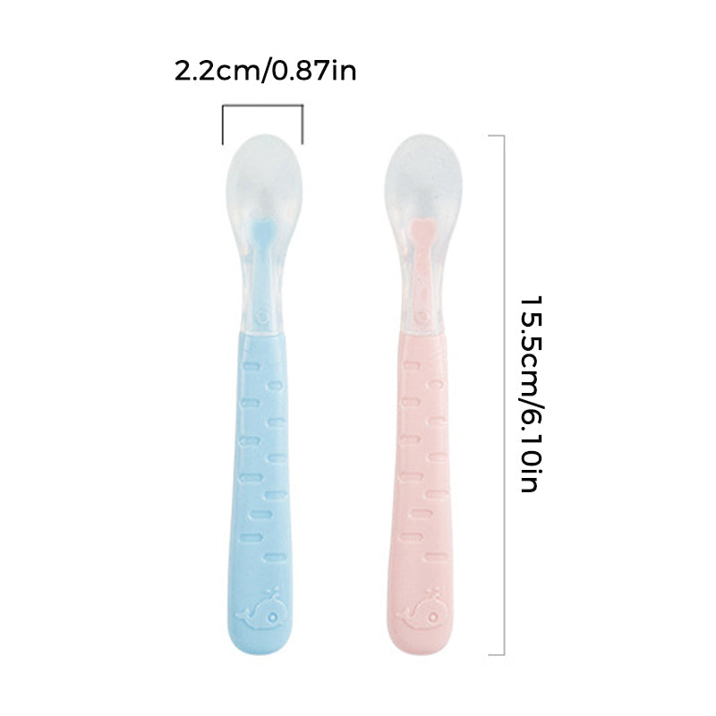 Frendorf | 2-in-1 Silikon Baby Löffel - TinyTasties