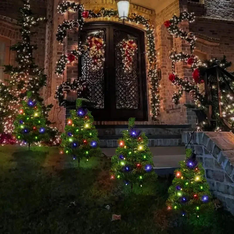 Frendorf | 2-in-1 Solar Weihnachtsbaum Rasenlicht