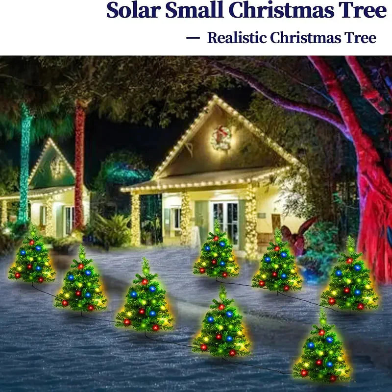 Frendorf | 2-in-1 Solar Weihnachtsbaum Rasenlicht