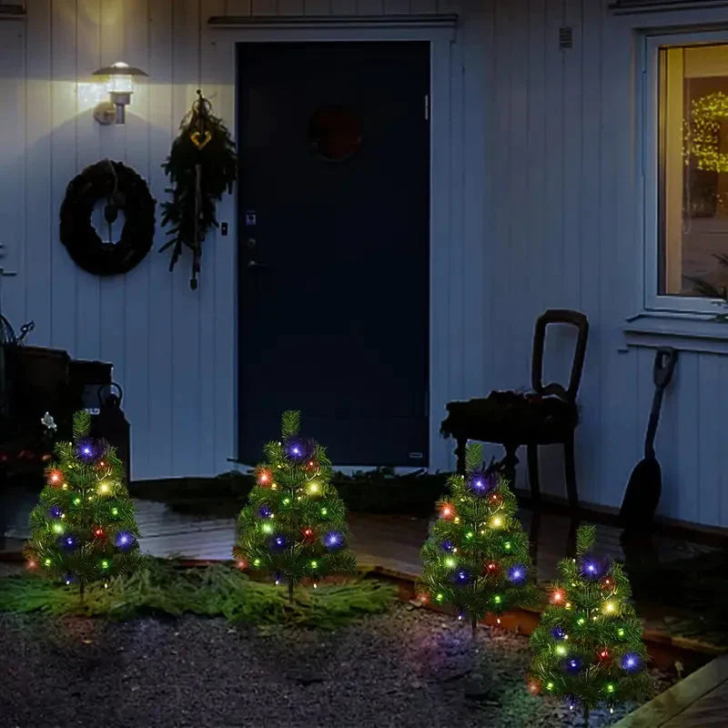 Frendorf | 2-in-1 Solar Weihnachtsbaum Rasenlicht