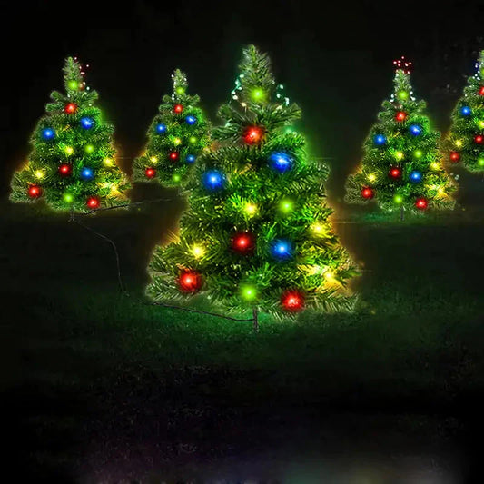 Frendorf | 2-in-1 Solar Weihnachtsbaum Rasenlicht