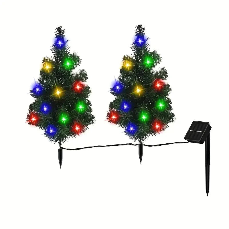 Frendorf | 2-in-1 Solar Weihnachtsbaum Rasenlicht