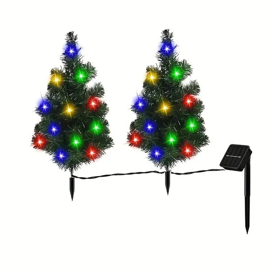 Frendorf | 2-in-1 Solar Weihnachtsbaum Rasenlicht