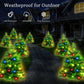 Frendorf | 2-in-1 Solar Weihnachtsbaum Rasenlicht