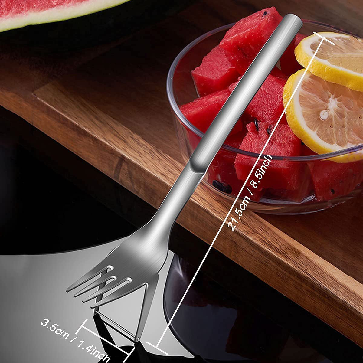 Frendorf | 2-in-1 Wassermelonen Gabel Schneider