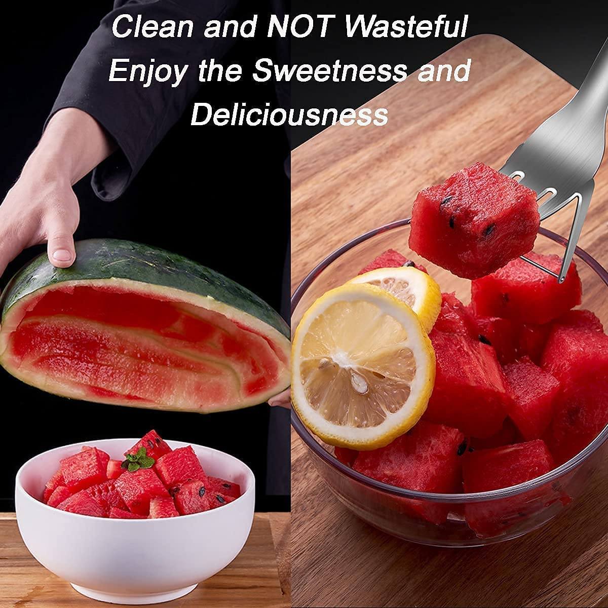 Frendorf | 2-in-1 Wassermelonen Gabel Schneider