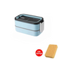 Frendorf | 2-lagige Edelstahl Bento-Lunchbox - MealMate