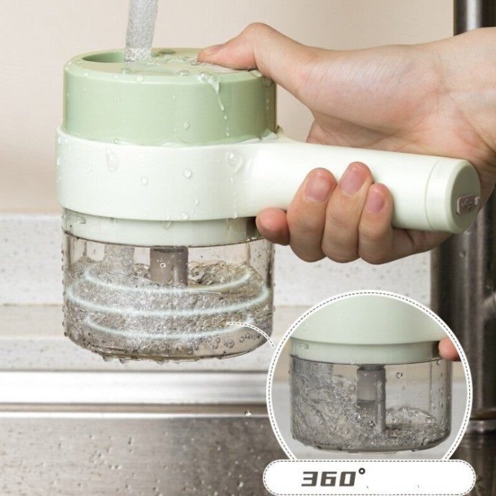 Frendorf | 2in1 Tragbarer Gemüseschneider Mixer