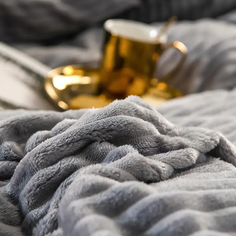 Frendorf | FluffyHaven Weiches Plüschdecke – Ultimativer Komfort & Wärme