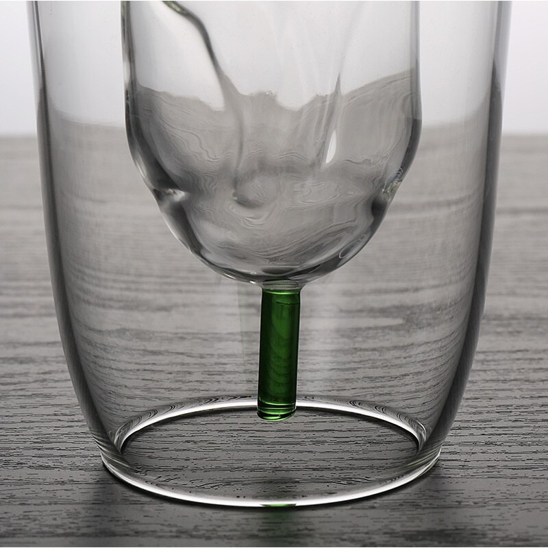 Frendorf | Blumenmuster Doppel-Layer Glas