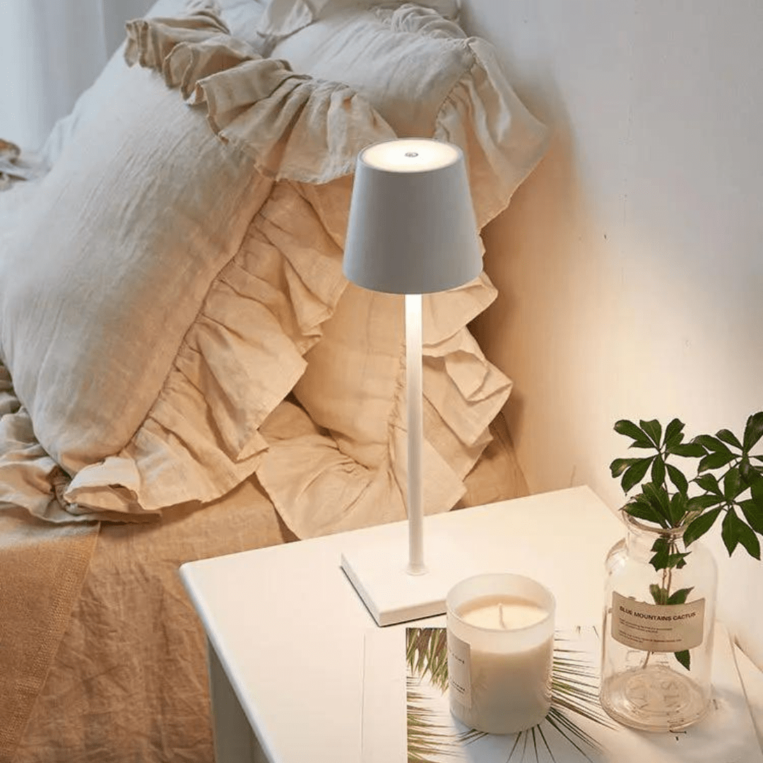 Luksus Drahtlose Tischlampe | GlimmerLite