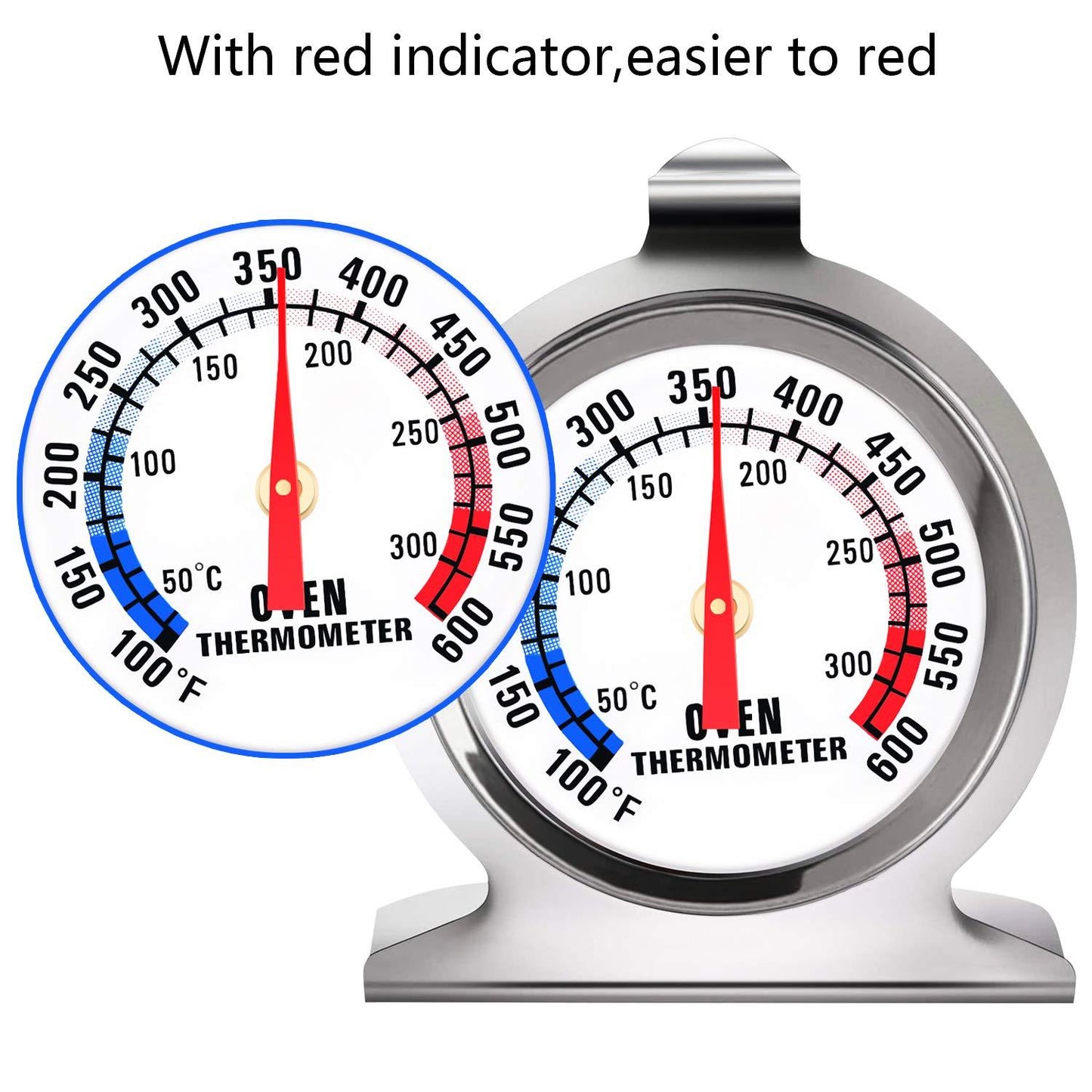 Frendorf | 2er-Pack: 100-600°F Ofenthermometer