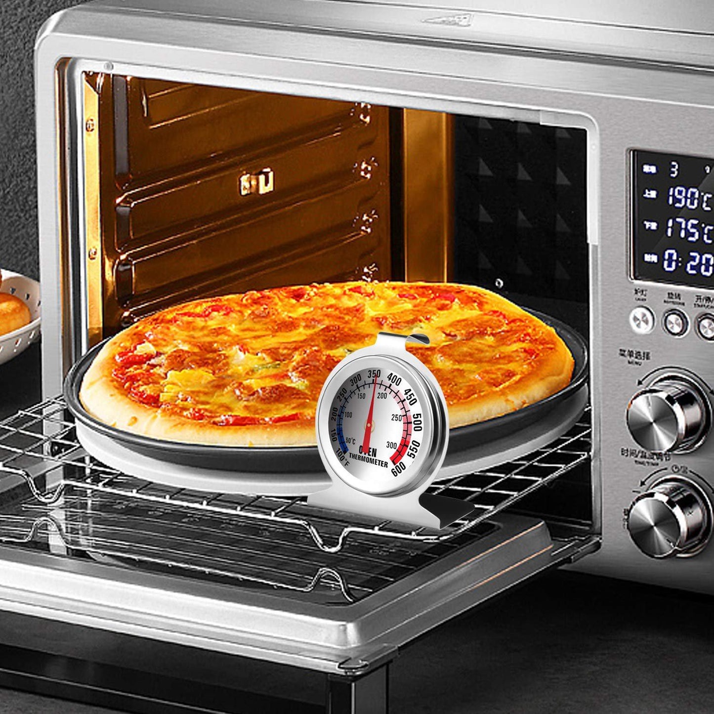 Frendorf | 2er-Pack: 100-600°F Ofenthermometer