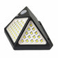 Frendorf | 2er-Pack: 100-LED Solarbetriebene Bewegungsmelderlichter Mit 270° Weitwinkel