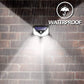 Frendorf | 2er-Pack: 100-LED Solarbetriebene Bewegungsmelderlichter Mit 270° Weitwinkel