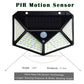 Frendorf | 2er-Pack: 100-LED Solarbetriebene Bewegungsmelderlichter Mit 270° Weitwinkel