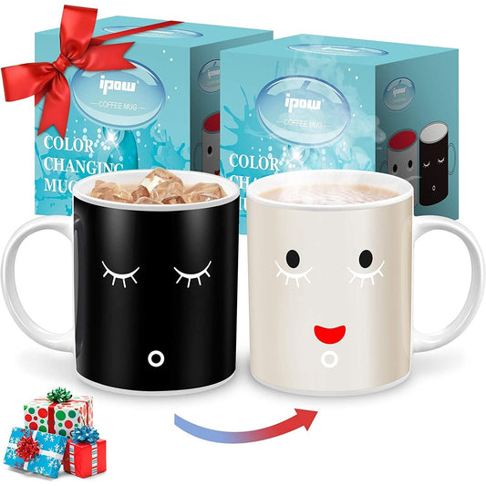 Frendorf | 2-Pack: 12 Oz. Farbenändernde Zaubertasse