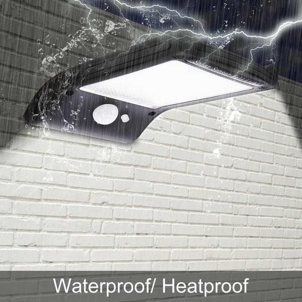 Frendorf | 2-Pack: 36 LED Solarbetriebene Bewegungsmelder Wandlampe