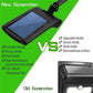 Frendorf | 2-Pack: 36 LED Solarbetriebene Bewegungsmelder Wandlampe
