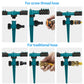 Frendorf | 2-Pack: 360 Grad drehbarer Rasen Garten Sprinkler