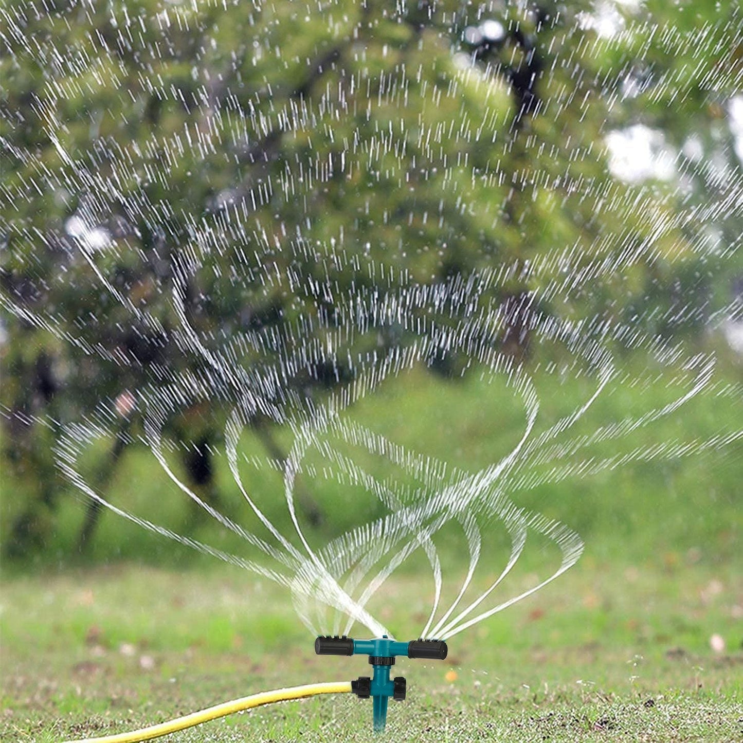Frendorf | 2-Pack: 360 Grad drehbarer Rasen Garten Sprinkler