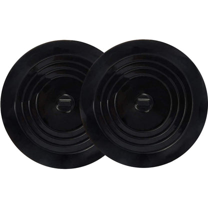 Frendorf | 2-Pack: 6" Große Silikon-Abflussstopfen Haar-Stopp-Flach-Saugnapf-Abdeckung