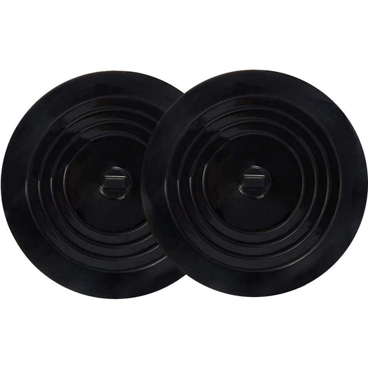 Frendorf | 2-Pack: 6" Große Silikon-Abflussstopfen Haar-Stopp-Flach-Saugnapf-Abdeckung