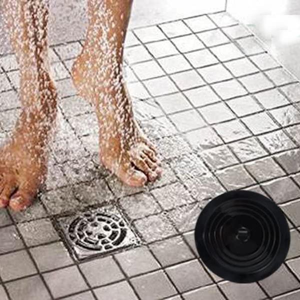Frendorf | 2-Pack: 6" Große Silikon-Abflussstopfen Haar-Stopp-Flach-Saugnapf-Abdeckung