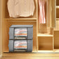 Frendorf | 2-Pack: 90L Große Kapazität Faltbarer Kleiderschrank Organizer