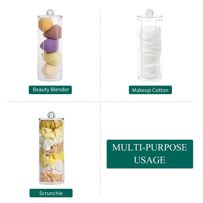 Frendorf | 2er-Pack: Acryl Scrunchie Halter Organizer
