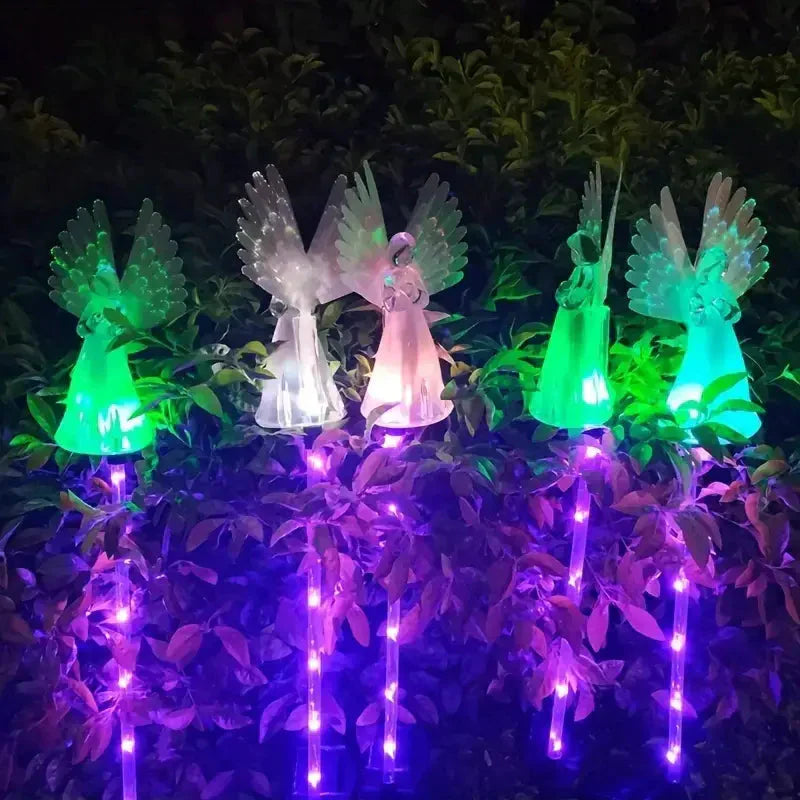 Frendorf | 2-Pack: Engel Solar Gartenlichter