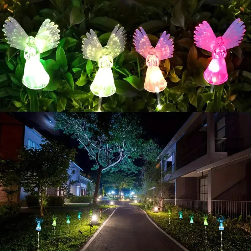 Frendorf | 2-Pack: Engel Solar Gartenlichter