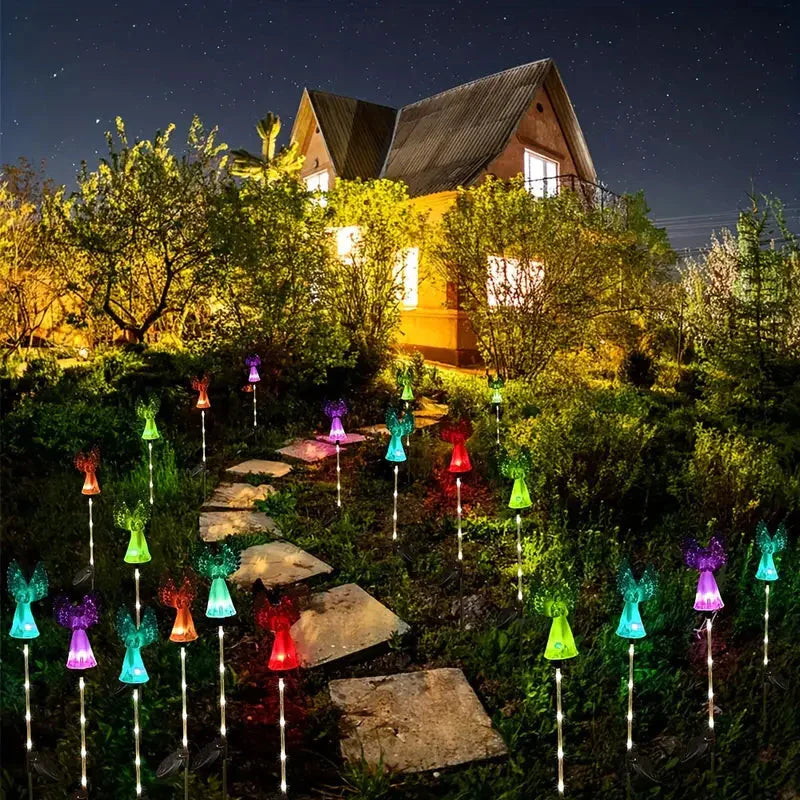 Frendorf | 2-Pack: Engel Solar Gartenlichter