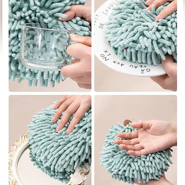 Frendorf | 2er-Pack: Chenille Handtücher