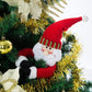 Frendorf | 2-Pack: Weihnachtsvorhang Schnalle Puppe Santa & Schneemann