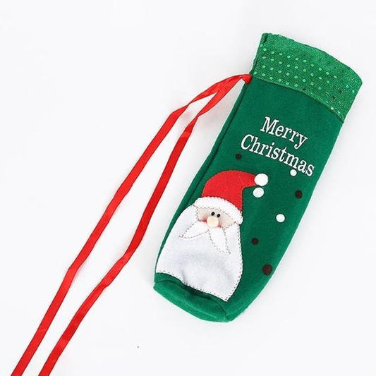 Frendorf | 2-Pack: Weihnachtsdekorationen Rotweinbeutel
