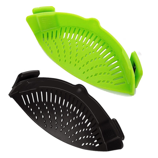 Frendorf | 2-Pack: Einfache Snap-On Hitzebeständige Silikon-Küchenfilter