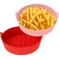 Frendorf | 2er-Pack: Faltbare Silikon-Airfryer-Einlage