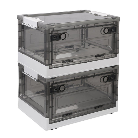Frendorf | 2er-Pack: Faltbare Aufbewahrungsbehälter Zusammenklappbare Aufbewahrungsbox Organizer