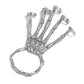 Frendorf | 2er-Pack: Gothic Knochenschnalle mit Ring