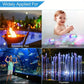 Frendorf | 2er-Pack: LED Farbwechselnde Schwimmende Poollichter mit 8 Beleuchtungsmodi