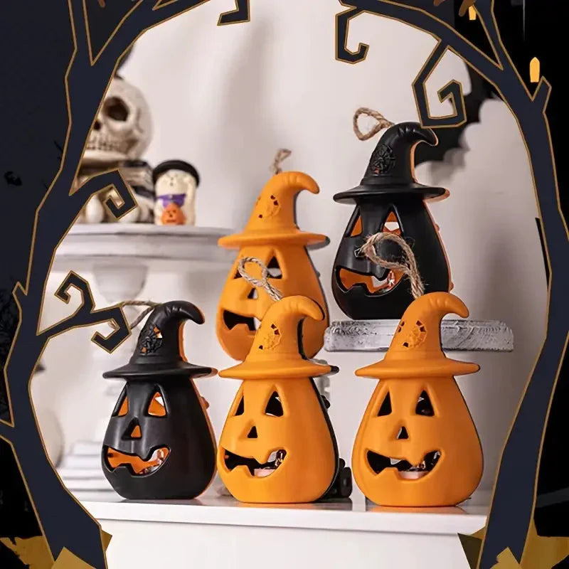 Frendorf | 2-Pack: LED Lampe Halloween Kürbislicht