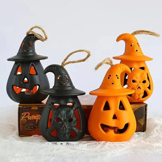 Frendorf | 2-Pack: LED Lampe Halloween Kürbislicht