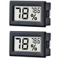Frendorf | 2-Pack: Mini Digital Hygrometer Gauge Innen Thermometer