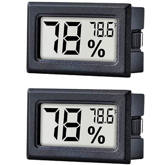 Frendorf | 2-Pack: Mini Digital Hygrometer Gauge Innen Thermometer