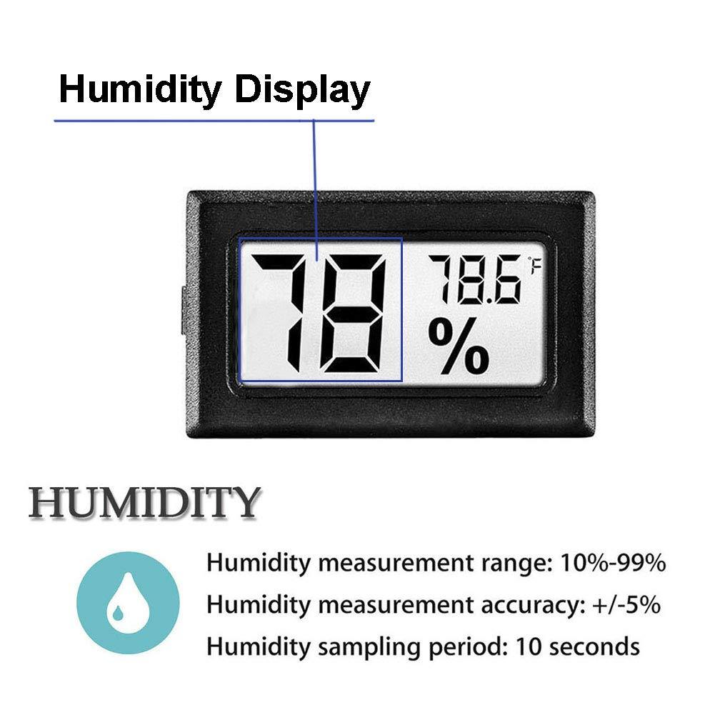 Frendorf | 2-Pack: Mini Digital Hygrometer Gauge Innen Thermometer